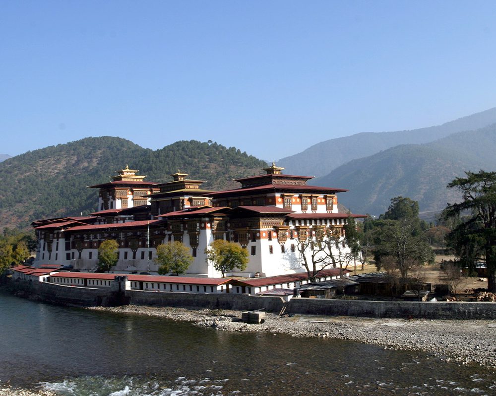 Punakha dzong, the ancient capital of Bhutan